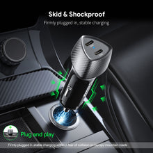 Load image into Gallery viewer, 40W Dual Type-C Port FAST CAR CHARGER
