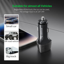 Load image into Gallery viewer, 40W Dual Type-C Port FAST CAR CHARGER
