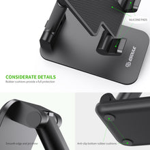 Load image into Gallery viewer, Foldable Adjustable Universal Desktop Phone Holder
